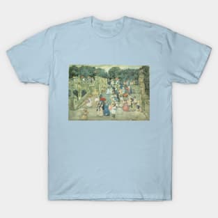 The Mall, Central Park by Maurice Brazil Prendergast T-Shirt